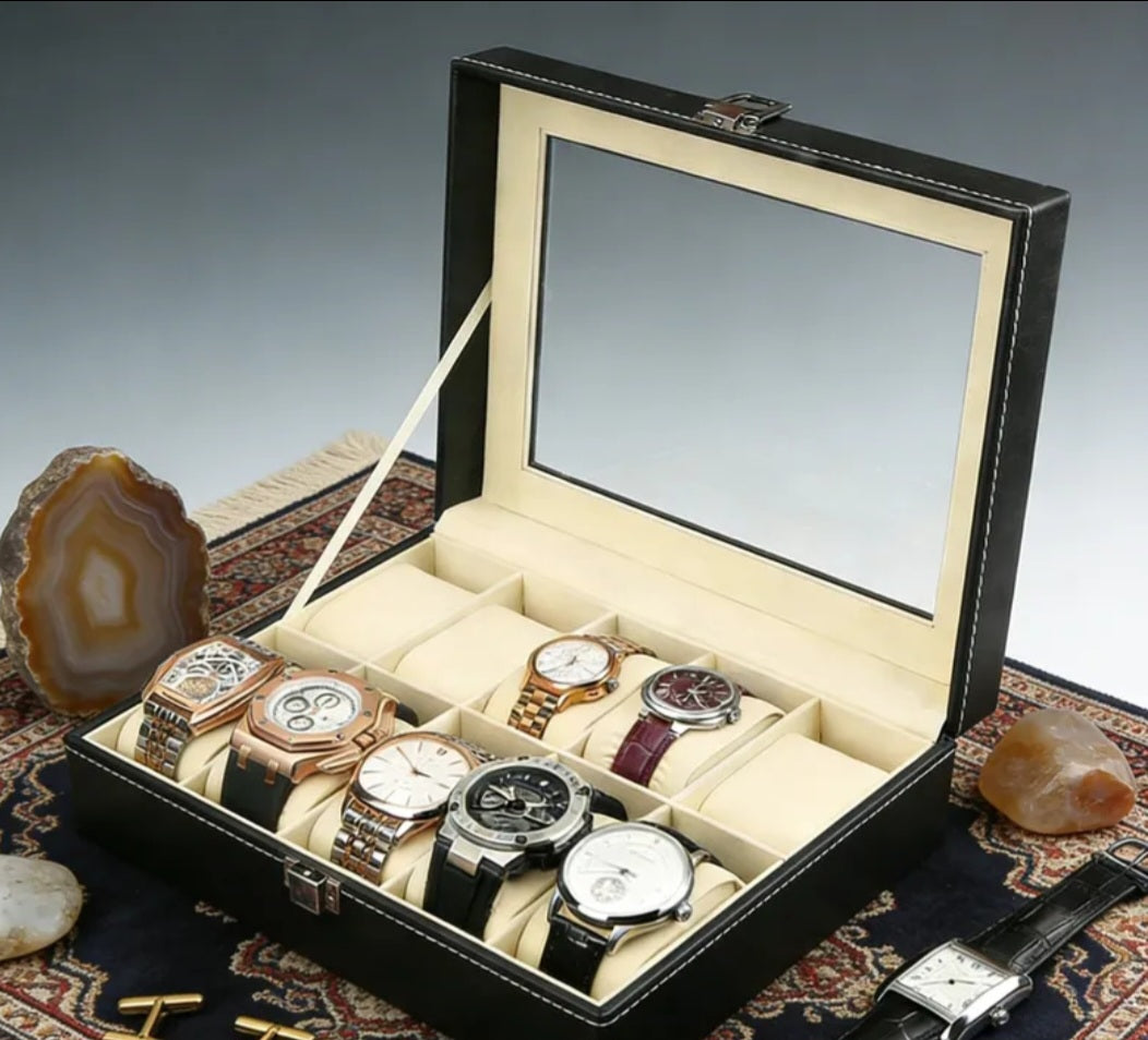 10 Slot Watch Box
