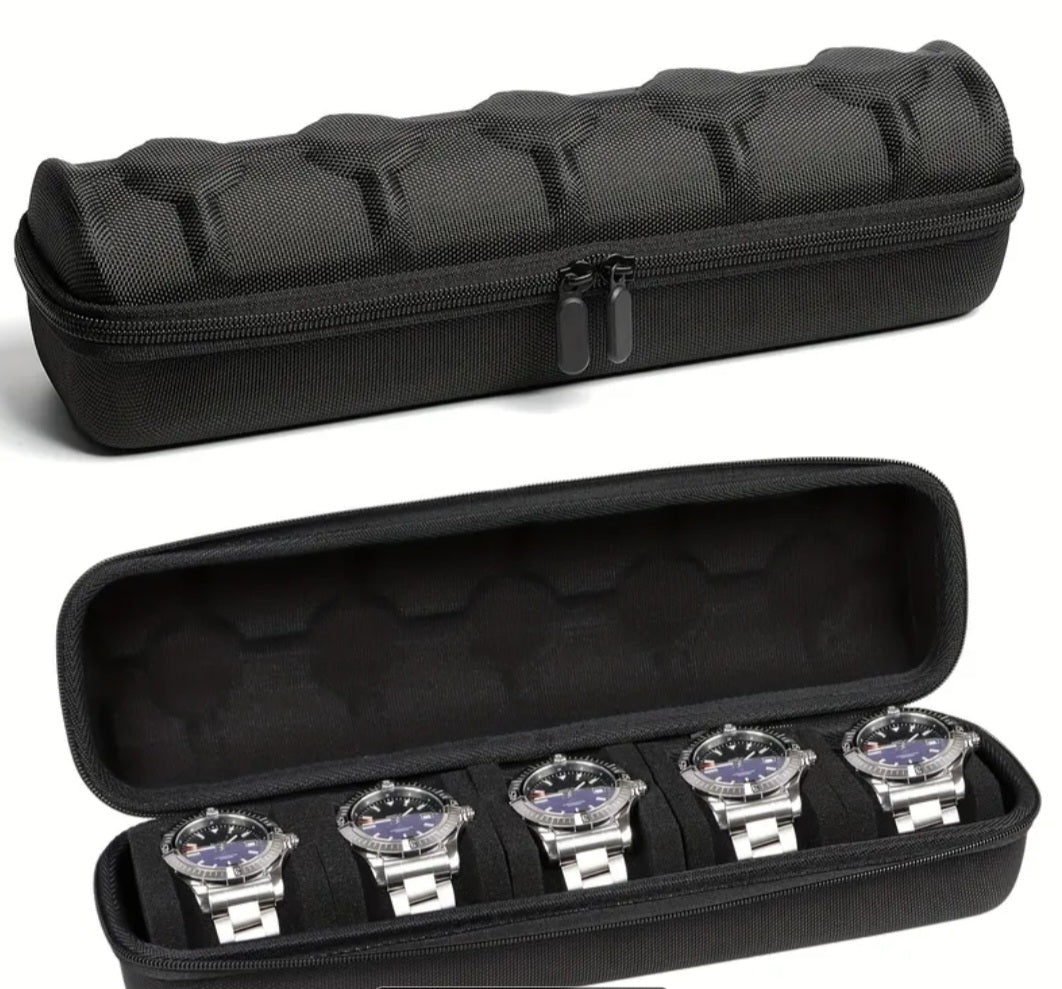 5 Grid Watche Travel Box