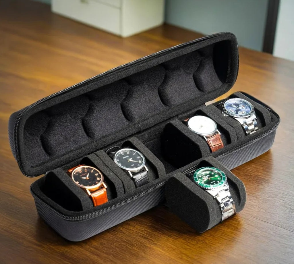 5 Grid Watche Travel Box