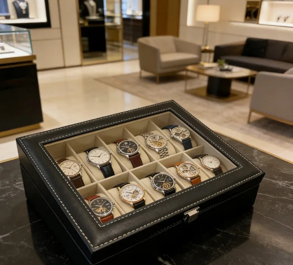 10 Slot Watch Box