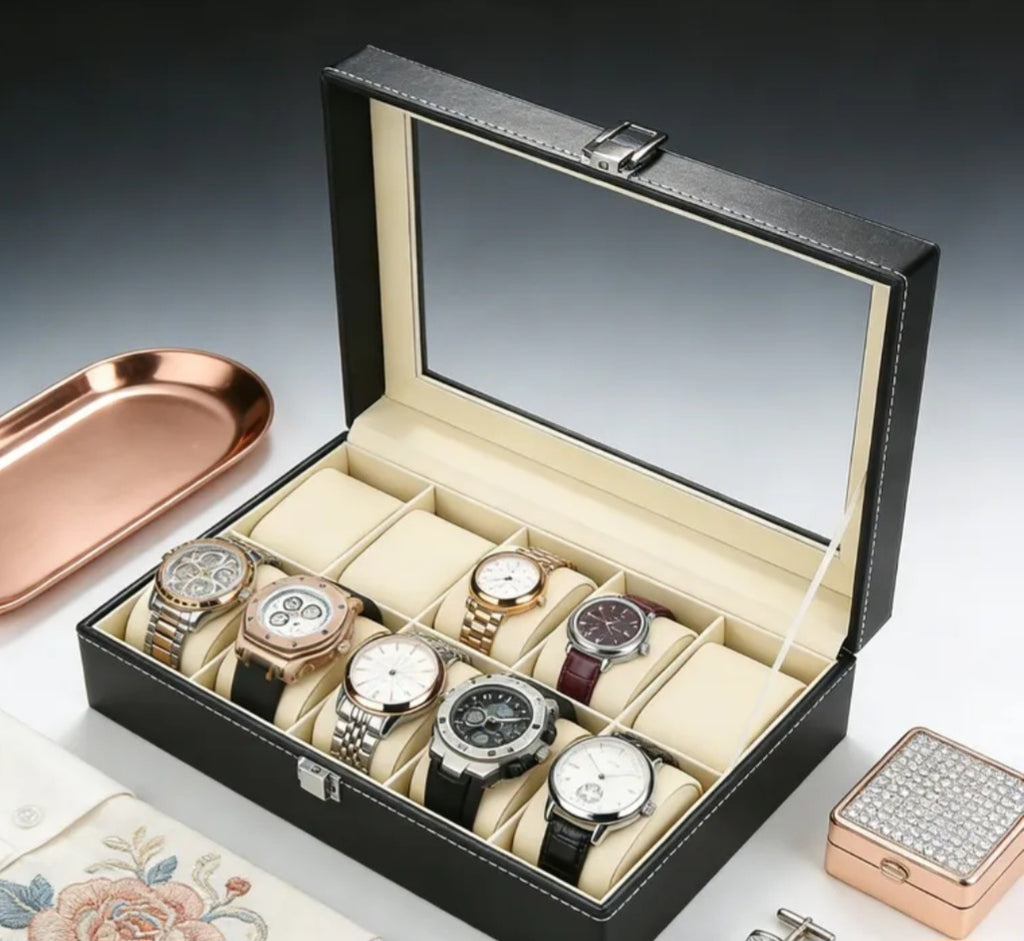 10 Slot Watch Box